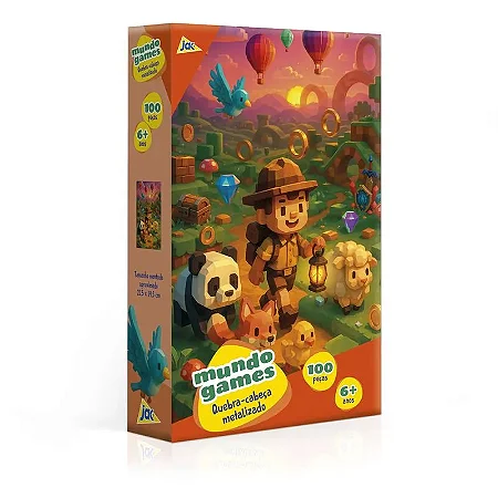 QC 100 PC ENCAPADO - MUNDO GAMES METALIZADO