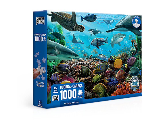 QC 1000PC - CRIATURAS MARINHAS