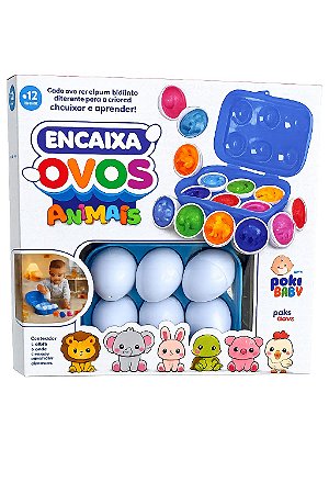 Encaixa Ovos Animais