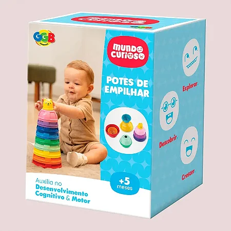 Potes de Empilhar – Mundo Curioso