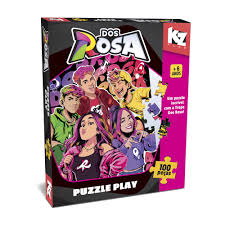 Quabra Cabeça 100 PECAS DOS ROSA