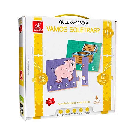 Quebra-Cabeça Vamos Soletrar