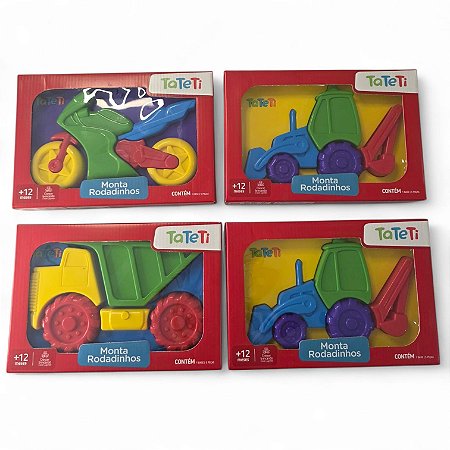 Monta Rodadinhos TaTeTi - modelos sortidos