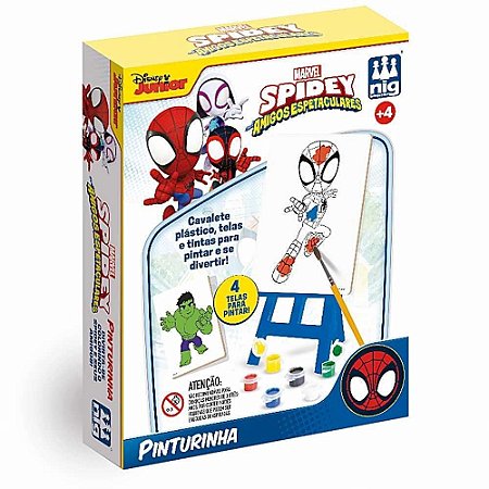 Kit Pinturinha Spider-Man