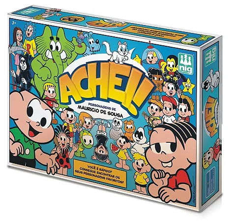 Achei! – Personagens de Mauricio de Sousa