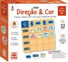 Jogo Direção & Cor - 32 PEÇAS
