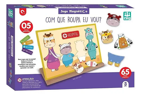 Jogo Magnético – Com Que Roupa Eu Vou?