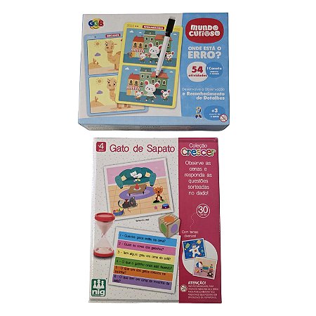 Kit Atenção e Observação