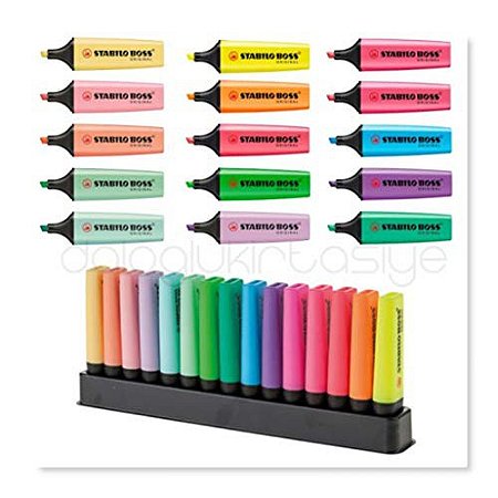 Marca Texto – Stabilo Boss – Diversas Cores