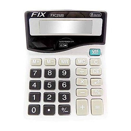 Calculadora de Mesa Fix 8 Dígitos