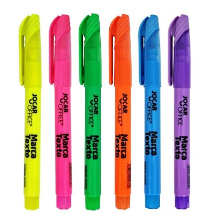 CANETA MARCA TEXTO JOCAR OFFICE