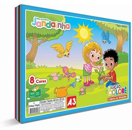 Bloco Criativo A3, 32 Folhas - JANDAIA