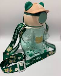 Garrafa Plástica Naughty Bear Cores sortidas