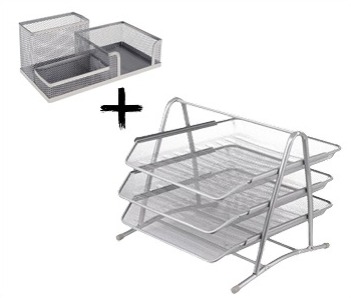 Kit Aramado Organizadora de Mesa