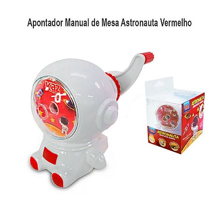 APONTADOR DE MANIVELA ASTRONAUTA