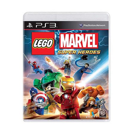 Lego Marvel Super Heroes - PS3 - SO GAMES USADOS
