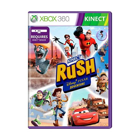 Kinect Rush Uma Aventura da Disney Pixar - Xbox 360 - SO GAMES USADOS