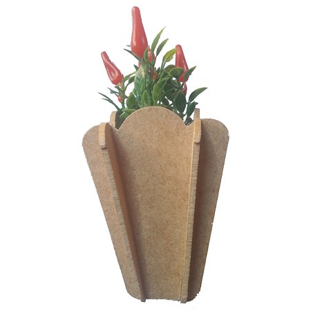 Vaso com planta  permanente 18x9x9cm