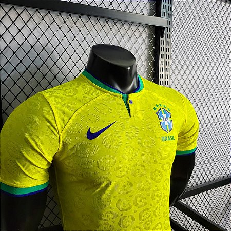 Camisa Seleção Brasil I 22/23 s/n° Jogador Nike Masculina - Amarelo -  https://www.importselite.com.br/