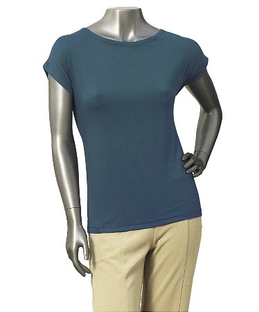 BLUSA BÁSICA GUINÉ ÔNIX SEM MANGAS