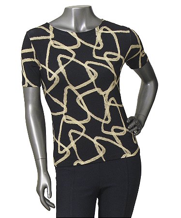 T-SHIRT COM ESTAMPA GRÁFICA