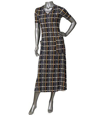 VESTIDO LONGUETE ESTAMPADO
