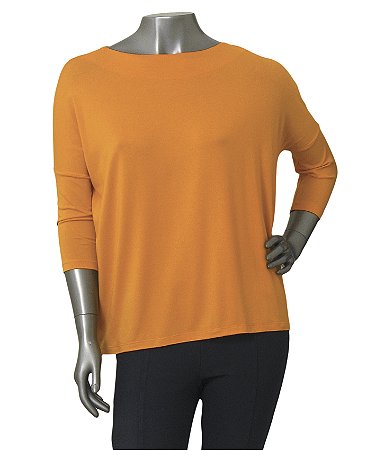 BLUSA AMPLA LARANJA
