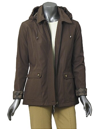 PARKA SEMI IMPERMEÁVEL MARROM