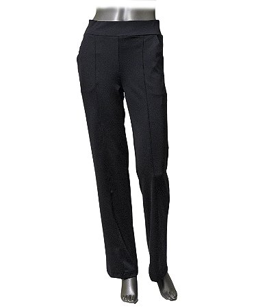 CALÇA RETA JÚLIA PRETA