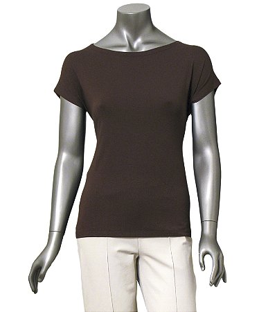 BLUSA BÁSICA GUINÉ CAFÉ SEM CAVAS