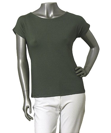 BLUSA BÁSICA GUINÉ ALECRIM SEM CAVAS