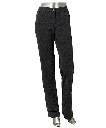 CALÇA EM CREPE CORTE DE ALFAIATARIA