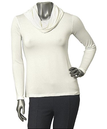 BLUSA COM GOLONA OFF WHITE