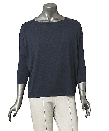 BLUSA AMPLA GUINÉ MARINHO