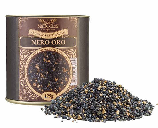 INCENSO NERO ORO 125g