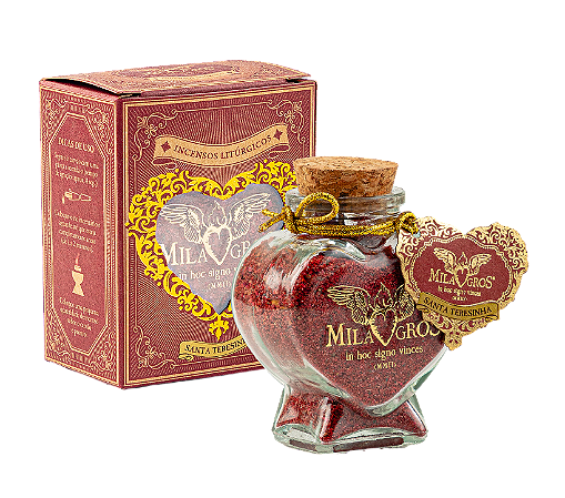 Incenso Santa Teresinha de Lisieux Cuore 40g