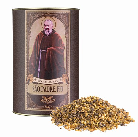 INCENSO SÃO PADRE PIO 500g