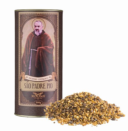 Incenso São Padre Pio 300g