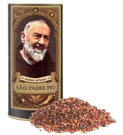 Incenso São Padre Pio 300g