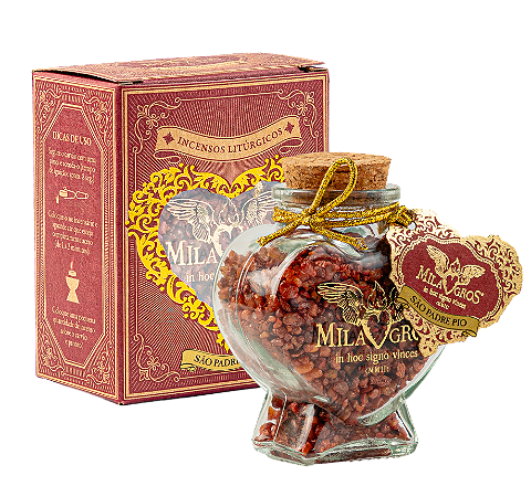 Incenso São Padre Pio CUORE 47g