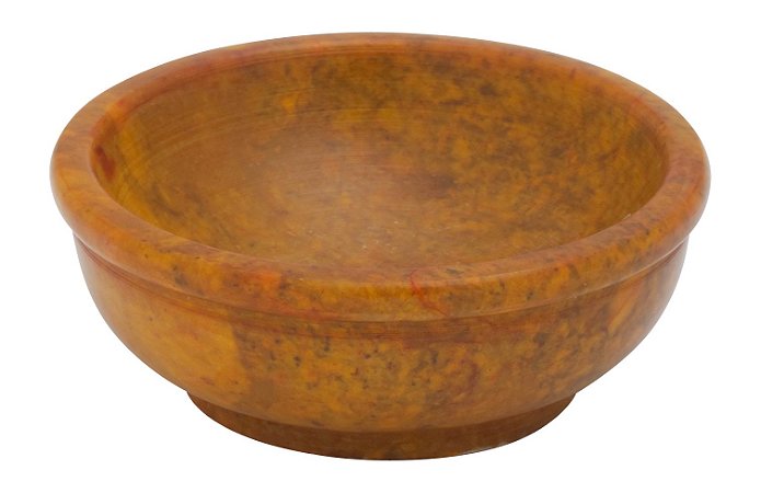 Incensário Milagros Bowl, cor âmbar - 10cm
