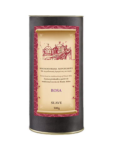 Incenso Grego Rosa SUAVE 300g