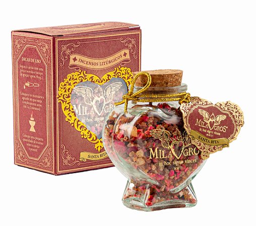 Incenso Santa Rita de Cássia Cuore 47g