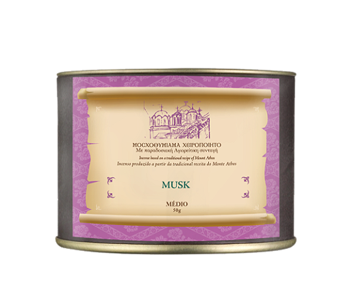 INCENSO MUSK MEDIO (Barrica) 50g
