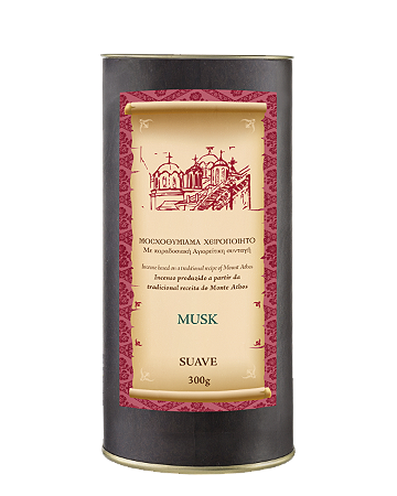 INCENSO MUSK SUAVE (Barrica) 300g