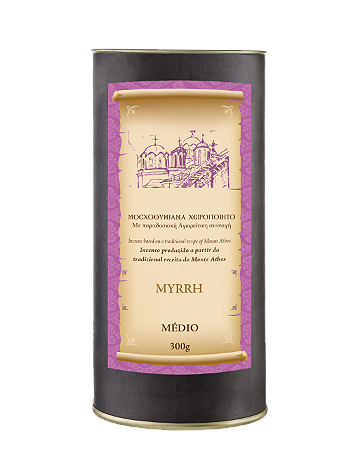 INCENSO MYRRH MEDIO (Barrica) 300g
