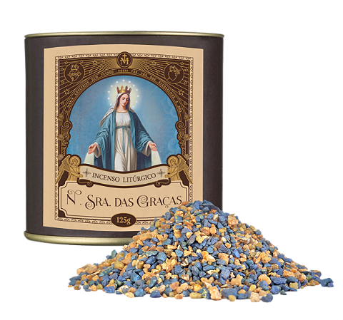 Incenso N. Sra. das Graças barrica 125g