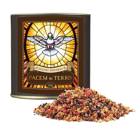 Incenso Pacem in Terris barrica 125g