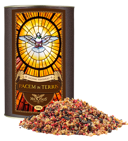 Incenso Pacem in Terris barrica 500g