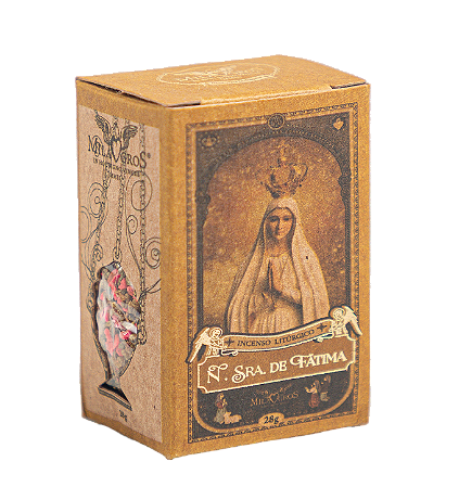 Incenso N. Sra. de Fátima - caixinha 28g